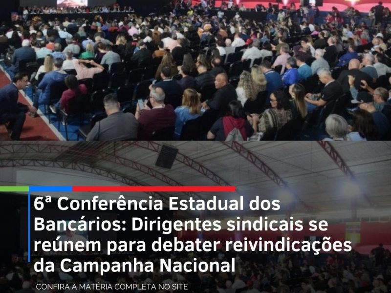 6 conferência estadual - card SindNit