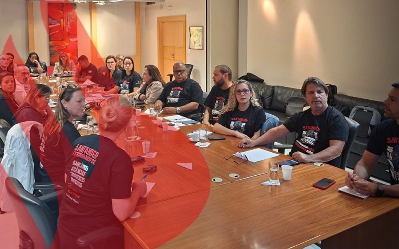 COE Santander - encontro em SP - foto Contraf-CUT