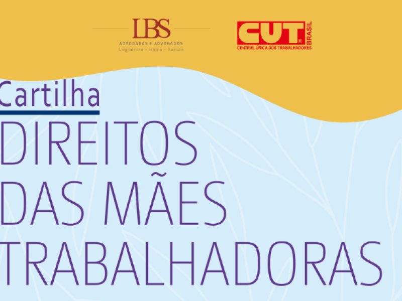 Cartilha das mães trabalhadoras