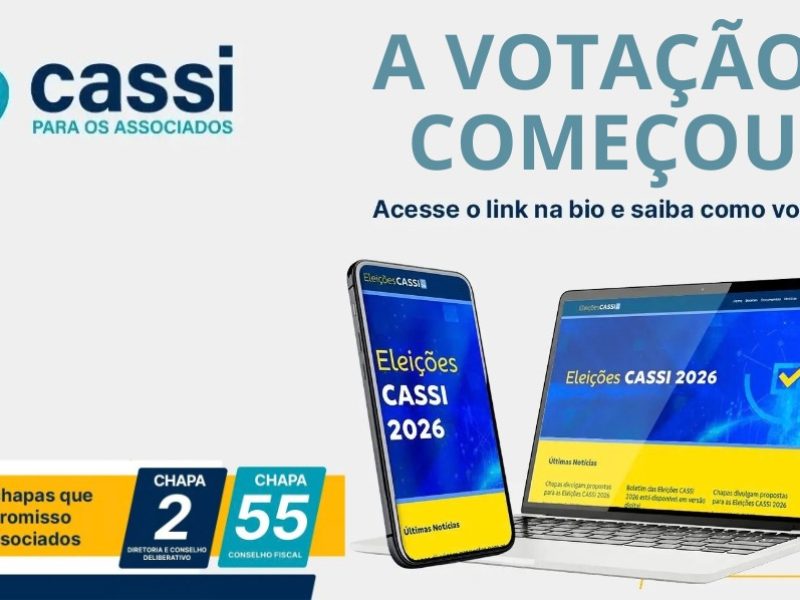 Cassi - eleições - card Contraf