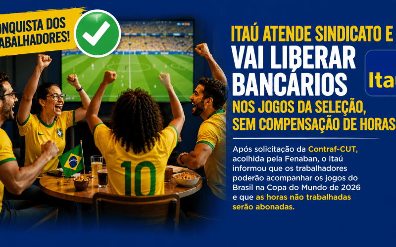 Copa - Itaú abona horas - card Contraf