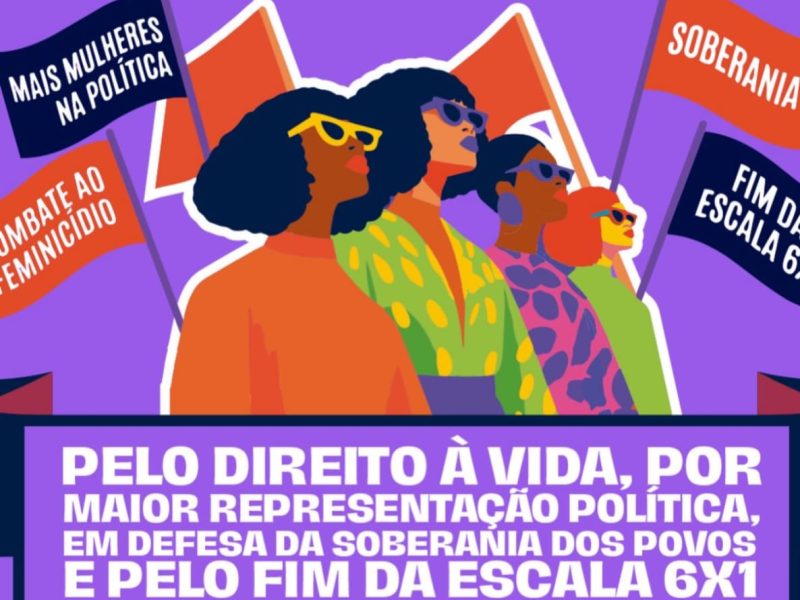 Dia da Mulher - mobilização - card CUT