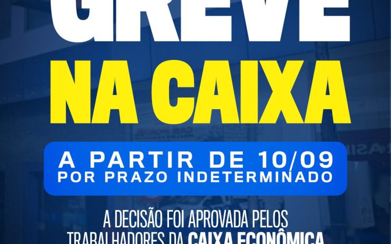Greve na Caixa - card SindNit