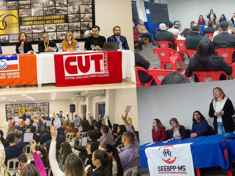 Representstividade sindical - card Contraf