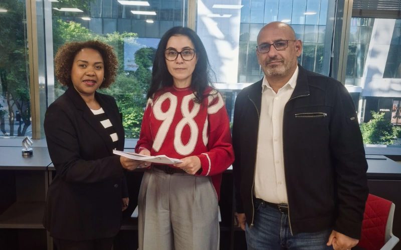 Santander - entrega de reivindicações - Contraf