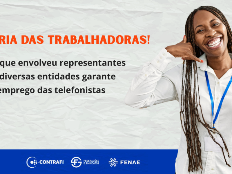 VITORIA DAS TRABALHADORAS - card Contraf