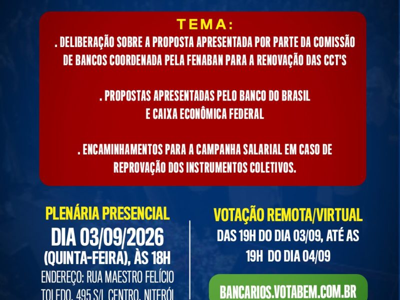 card assembleia campanha - SindNit